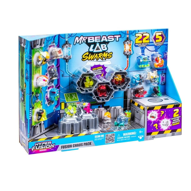 Figura de Acción Mr Beast Lab Swarms Pack Caos Fusion S3 | Lider
