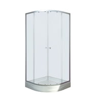 Doer - Cabina De Ducha Shower Curvo 90X90X200Cm Satin.