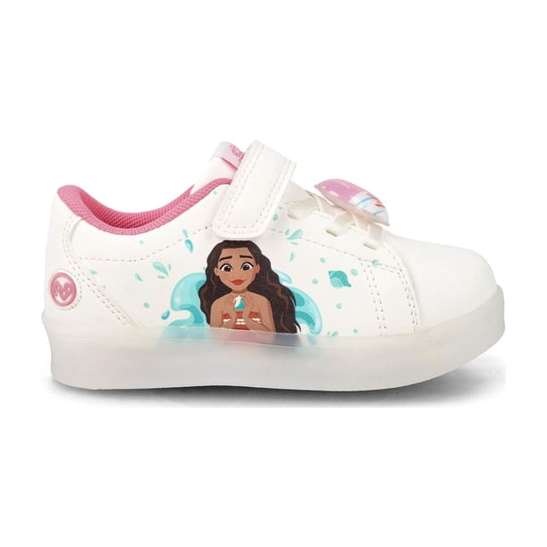 Zapatilla Niña Bubblegummers Moana Blanco