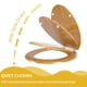 thumbnail image 4 of Asiento de Inodoro Angel Shield Alargado de Madera de Roble con Cierre Silencioso, 4 of 8