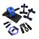 thumbnail image 4 of Rueda De Rodillo Para Abdominales, Conjunto De Equipo De Fitness Para Interiores, Expansor De Pecho Para Entrenamiento De Gimnasio En Casa, Azul, 4 of 5
