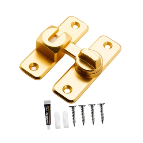 Bothyi - Cerradura Para Puerta Corrediza De Granero, Pestillo Para Puerta De Garaje, Gabinete, Seguridad Del Hogar