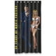 thumbnail image 1 of Cortina de ducha de James Bond, con ganchos, 91 x 183 cm, 1 of 3