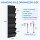 thumbnail image 2 of Organizador de Archivos ZKOO 114 cm 6 Bolsillos Negro 2 Ganchos, 2 of 7