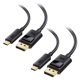 thumbnail image 1 of Cable Matters, paquete de 2 cables USB C a DisplayPort 1.4 de 1,8 m, 1 of 7