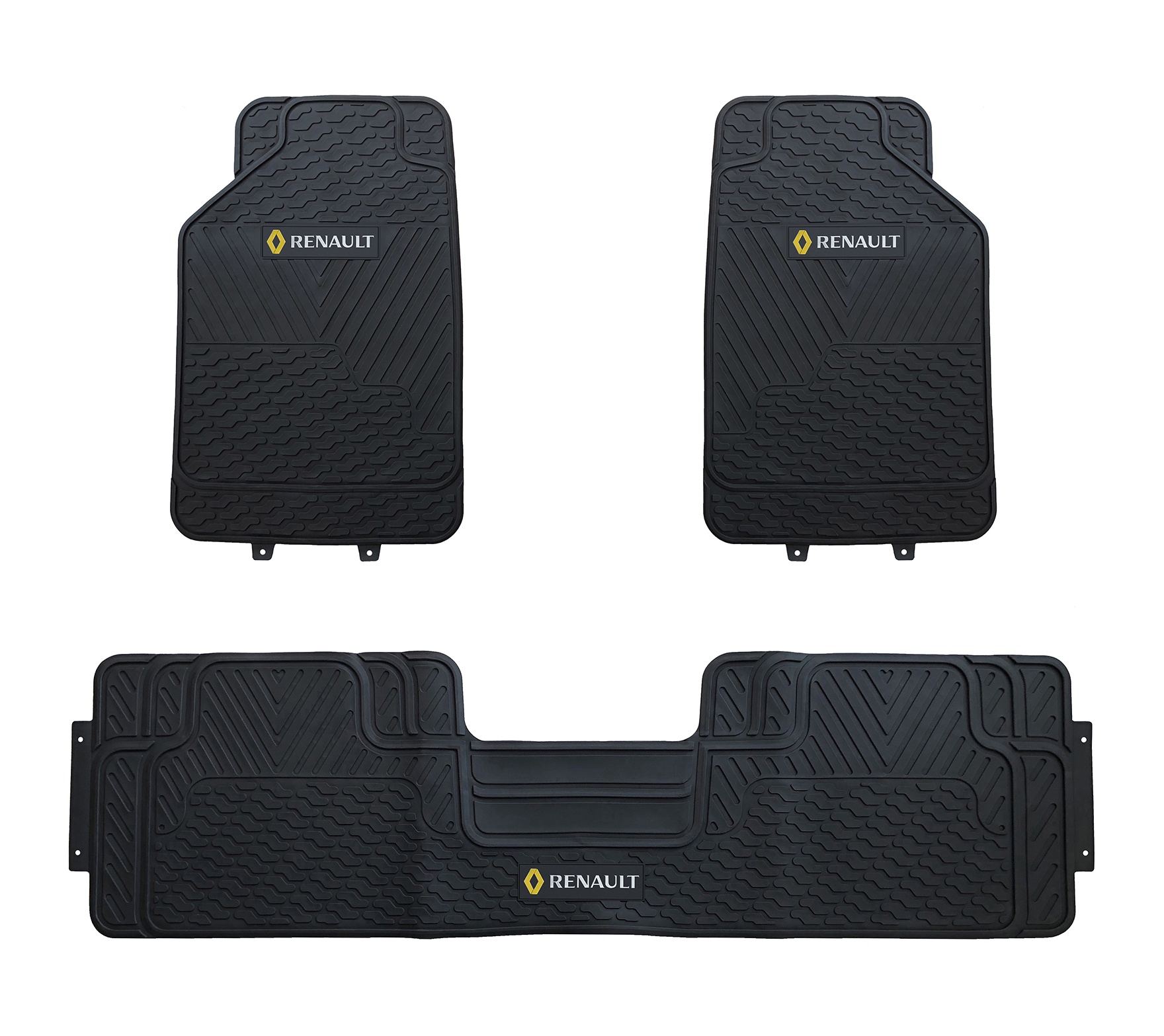 Jj Group - Pisos De Goma 3 Piezas Renault