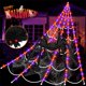 thumbnail image 1 of Luces de telaraña partyMoonet 5 m 200 LED para exteriores, 1 of 7
