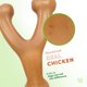 thumbnail image 2 of Juguete masticable para perros Benebone Wishbone, duradero para masticadores agresivos, 2 of 6