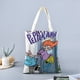 thumbnail image 2 of Pepper AnnBolso de tela con estampado de lienzo para mujer, bolsa de compras reutilizable y estética, con cremallera interior, regalo para mujer,40*45cm., 2 of 6