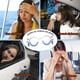 thumbnail image 2 of Gafas inteligentes antimareos, portátiles y con aumento para mareos en el coche, mareos en el mar, viajes y videojuegos. Alivia las náuseas con líquido sin lentes para adultos o niños (blanco)., 2 of 7