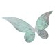thumbnail image 4 of Mariposa Brillante Angel Fairy Wing Party Fancy Dress Verde + Blanco Adulto, 4 of 5