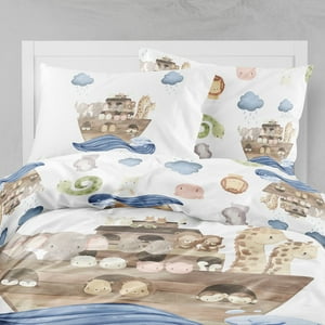 Milsleep - Juego De Cama Infantil Noah'S Ark