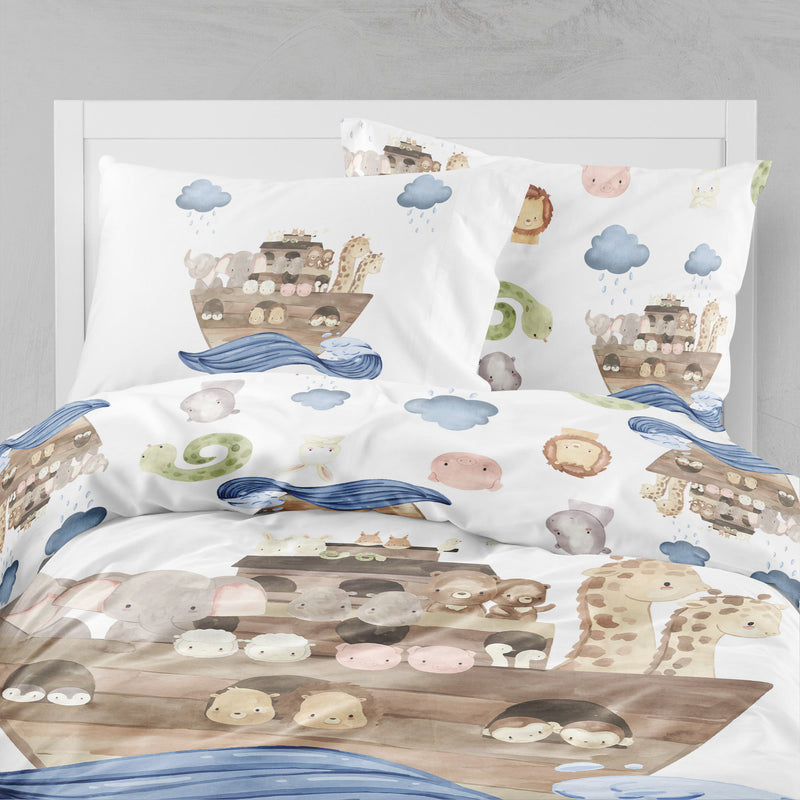 Milsleep - Juego De Cama Infantil Noah'S Ark