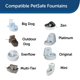 thumbnail image 2 of Filtros de carbón de repuesto para fuente PetSafe Drinkwell Premium para mascotas, paquete de 12, 2 of 7