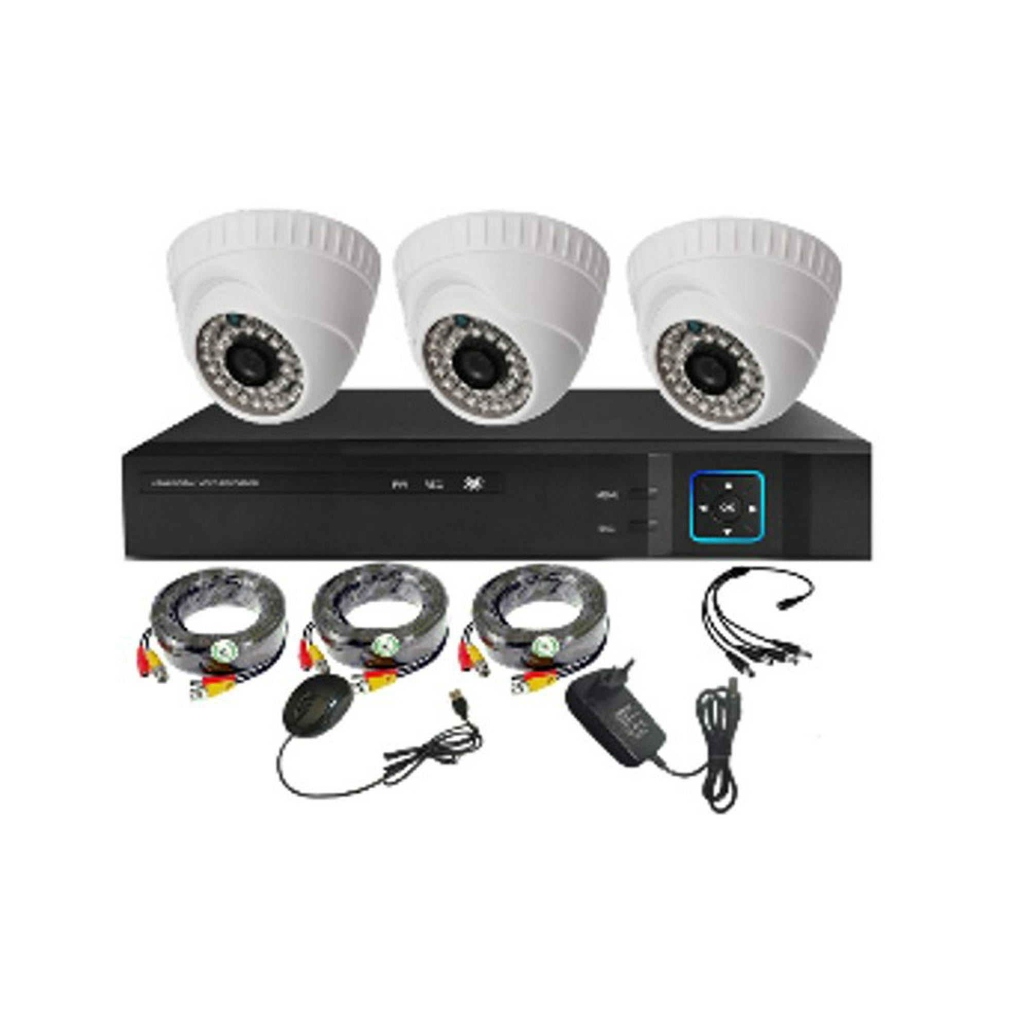 Vipa - Kit 3 Cámaras De Seguridad Interior Hd 1mp - I30l