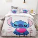 thumbnail image 1 of v999 Bed Sheets Duvet Cover Stitch Happy Birthday Birthday Gift Teen Boys Girls Room Decoration Single Double Bed Size Soft and Comfortable 3-Piece Bedding Set (1 Duvet Cover + 2 Pillow Shams) Bed She, 1 of 5