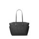 thumbnail image 3 of Bolso Michael Kors Marilyn Medium de piel negra con cierre superior, 3 of 8