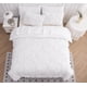 thumbnail image 5 of Juego de edredón LANE LINEN para cama individual con sábanas y funda de almohada, color blanco, 5 of 7
