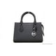 thumbnail image 1 of Bolso Satchel Michael Kors Sheila Cuero Vegano Saffiano Negro, 1 of 3
