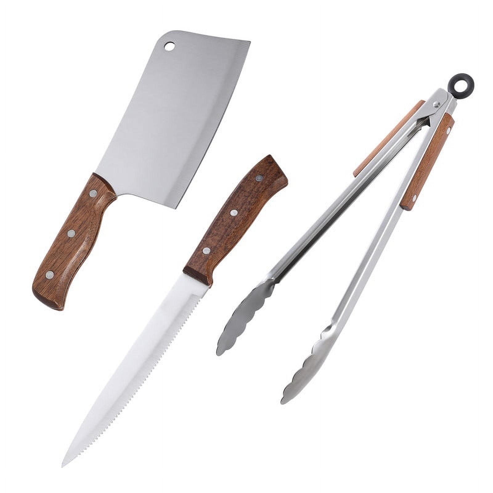 Set Parrilla 3 Piezas Acero Inoxidable Arthome Par51