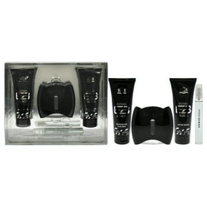 New Brand - Prestige Extasia Black De Para Hombres: Set De Regalo En Spray Edt, Gel De Ducha Edt, Después Del Afeitado
