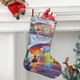 thumbnail image 2 of Elemental Tema: Calcetines de Navidad, fino lino blanco para colgar en escaleras y chimenea, decoración navideña para el hogar, regalo de Navidad. 45cm × 32cm, 2 of 5