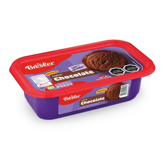 Helado De Leche Chocolate Cassata 1.8 L Bresler