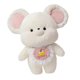 thumbnail image 3 of Juguete De Peluche De Dibujos Animados Que Se Acurruca Para El Compa?ero De Juguete Decoración De La Habitación De Vacaciones Blanco, 3 of 5