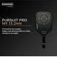 thumbnail image 3 of Pickleball Paddle Engage Pursuit Pro MX de fibra de carbono de 15,2 mm, 3 of 5