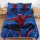 thumbnail image 3 of Spiderman Crawl 3 Piece Bed Set - Includes Reversible Comforter & Sheet Set Bedding - Fade Resistant Microfiber Twin, 3 of 5
