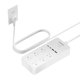 thumbnail image 1 of Power Strip NTONPOWER, 6 salidas, 4 puertos USB, cable de 10 pies, 2100J, 1 of 9