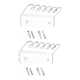 thumbnail image 5 of 2 Piezas De Clips Para Cables, Organizador De Cables Portátil Para El Hogar, La Oficina Y El Coche, Transparente, 5 of 5