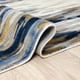 thumbnail image 4 of Alfombra Abani Porto 122x183 cm Gris Azul Abstracta, 4 of 8