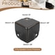 thumbnail image 2 of Uxcell 4 Paquete 1.38" x 1.38" Protectores de Esquina para Altavoces, Protector de Borde de Caja de Hierro para Altavoz, Guitarra, Escenario, Gabinetes, Reemplazo de Accesorios, Negro, 2 of 6