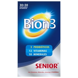 Bion 3 - Suplemento Senior 60 Comprimidos Recubiertos