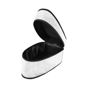 Magideal - Funda Para Plancha Portátil Estuche De Transporte Plancha Organizador Rígido Bolsa Con Asa Diseño Acolchado Material Poliéster Adecuada Para Vacacione Blanco