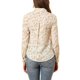 thumbnail image 3 of INSPIRE CHIC Camisa de Mujer con Botones Estampado Floral de Manga Larga Cuello en Punta Top de Oficina M Blanco, 3 of 8