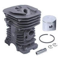 Genérico - Kit Cilindro Pistón Y Anillos Para Motosierra H137 H136