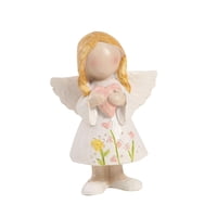 Bothyi - Colección De Estantes De Decoración De Escritorio De Estatua De Ángel De Niña Sin Rostro Para Regalo De Boda