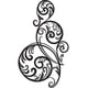 thumbnail image 1 of Decomural Circular Swirl Corner Pattern WS-18275, 1 of 2