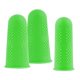 thumbnail image 2 of 3x Dedo Pulgar Cunas Guantes Antideslizantes Mangas Dedo Cubierta Dedo Silicona Verde, 2 of 5