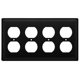 thumbnail image 1 of Cubierta para tomacorriente Village Wrought Iron EOOOO-87 21 cm negra, 1 of 1