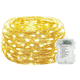 thumbnail image 1 of Guirnalda de luces LED con enchufe USB y control remoto, 10 metros, 100 LED, luces parpadeantes para dormitorio navideño., 1 of 5