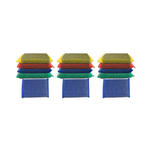 Genérico - Pack 15 Esponjas De Acero Inoxidable | Limpieza Profunda Y Sin Esfuerzo