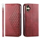 thumbnail image 2 of Funda Flip FOXDOCK para Samsung Galaxy A06 , Estilo Billetera con Diseño Rombo, Correa de Mano y Soporte, Uso Diario, 2 of 6