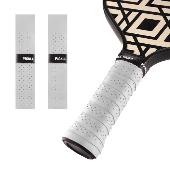 Pickleball Paddle Grips YALLA White (paquete de 2)