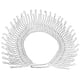 thumbnail image 1 of Cadena Para El Cuerpo Con Diamantes De Imitación Bling Plateado Brillante Para Club Girls Estilo Ovalado, 1 of 5
