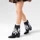 thumbnail image 3 of Botas Largas Mujer Eco Cuero De Moda Taco Alto Weide DH83, 3 of 9