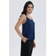 thumbnail image 2 of Polera Mujer Pabilo Plisada Lisa Azul Oscuro, 2 of 4