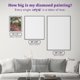 thumbnail image 4 of Kit de Arte de Diamantes DIAMOND ART CLUB Garden Path 33x43 cm, 4 of 6